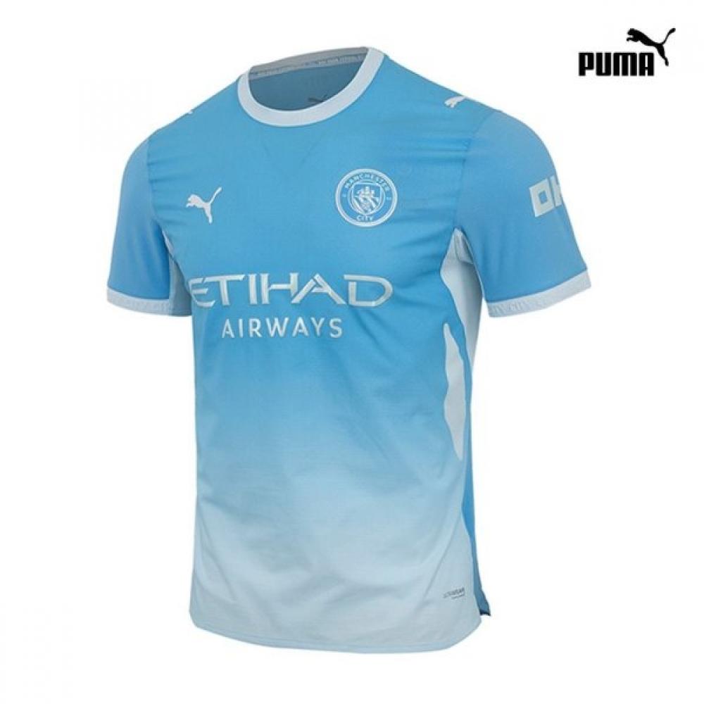 Puma Men Manchester City 26 27 Home Authentic Jersey Short Sleeve 100