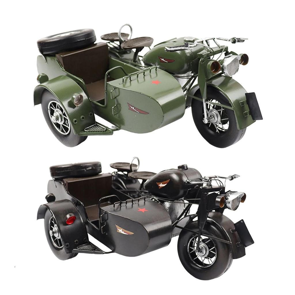 Miniature Model Tricycle Motorcycle Model Micro Landscape Desk Decor
