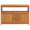 Garden Console Table 110 x 35 x 75 cm Solid Acacia Wood
