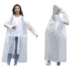 Impermeabile per Zaino Poncho Pioggia per Donne e con Doppio Trasparente Lunga Tuta da Pioggia per e Super Pioggia Adatto per Stagione Piovosa e Regalo Pesante
