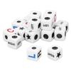 20pcs Left Right Center Dice Plastic Funny Portable Interactive Playing Game Dice for Party Travel