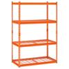 Storage Shelves 4 Tier Adjustable Heavy Duty Garage Shelving Unit 2400 lbs