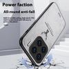 For Xiaomi 15 Case Deer Pattern Cloth Texture PU Leather Hybrid Phone Cover