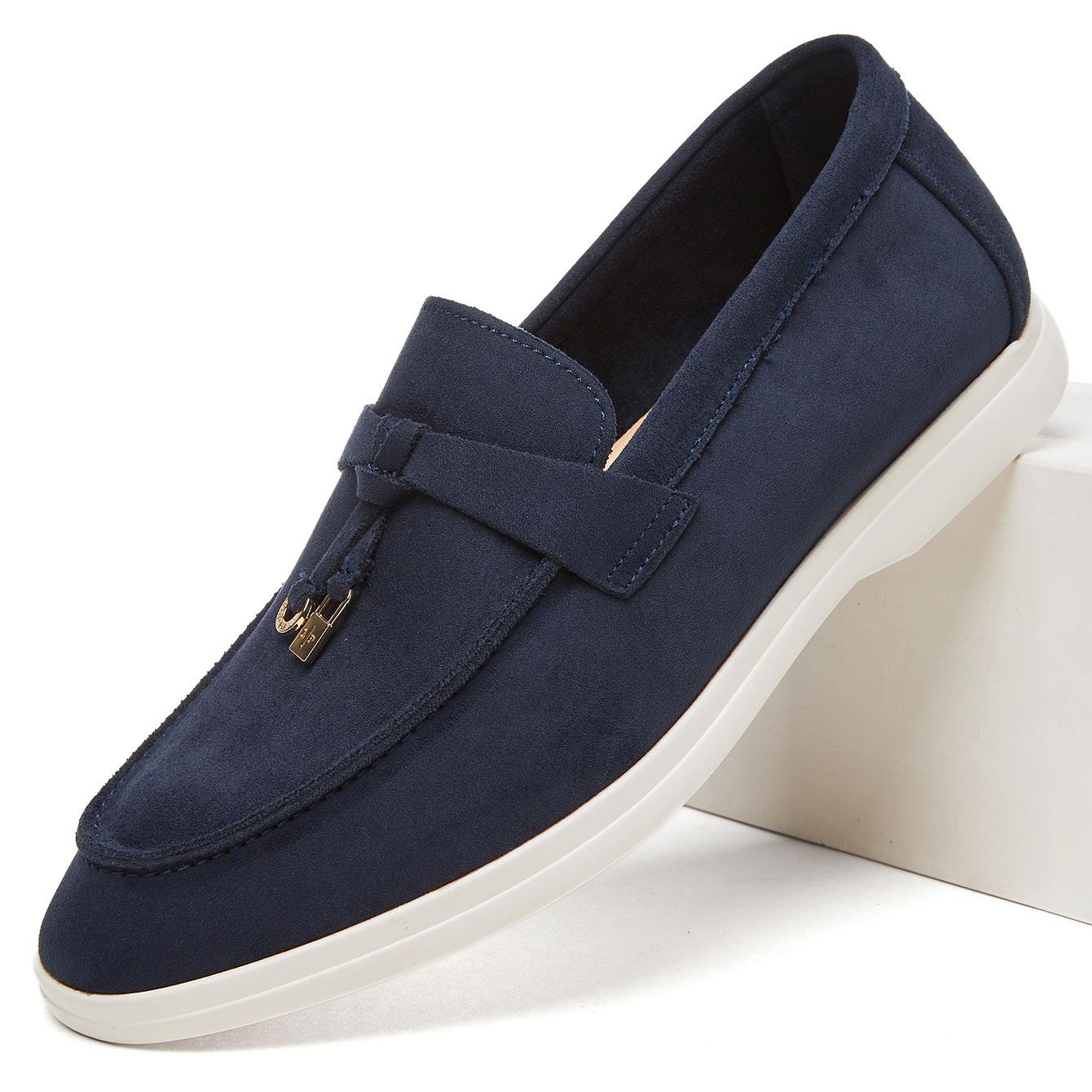 Men Suede Tassel Loafers Slip On