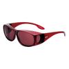 Coleman Overglasses Polarized Sunglasses Clear Wine COV04-2