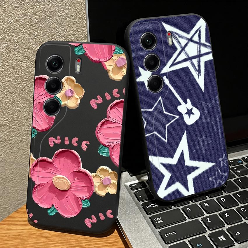 For Tecno Camon 40 20 19 17 16 15 Pro Premier 18P 16S 17T Phone Covers Matte Silicone Lovely Bow Lightweight Anti Drop Cases For Tecno Camon18i Bumper