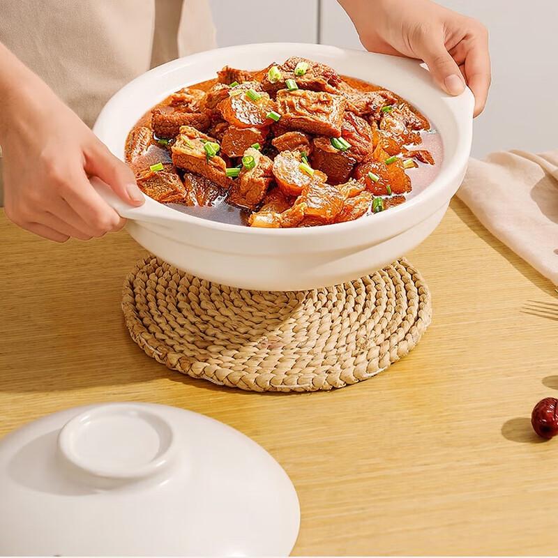 High-Temperature Ceramic Casserole Pot