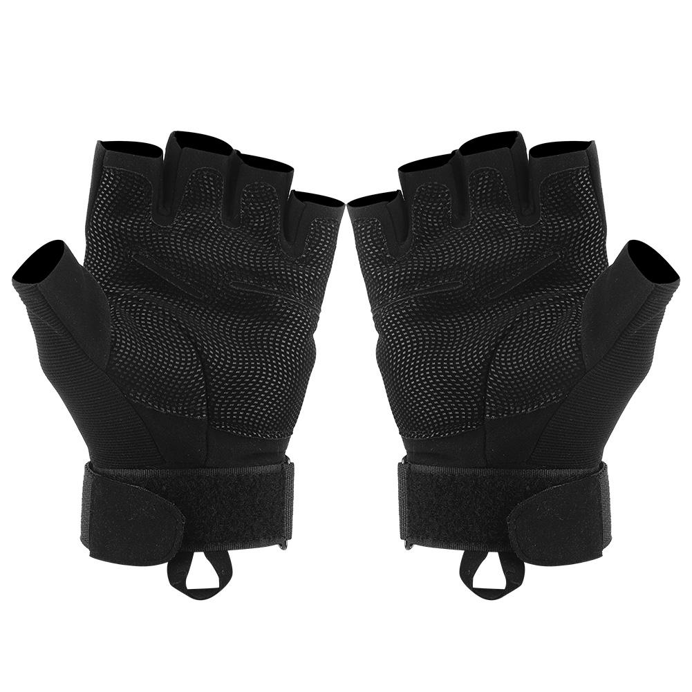 

Мужские перчатки Black Eagle с половиной пальцев для занятий спортом на открытом воздухе, с половиной пальцев, для фитнеса, скалолазания, спорта, для военных фанатов, противоскользящие