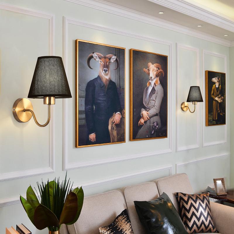 Nordic Modern LED Wall Lamp for Bedrooms and Hotel Corridors