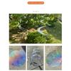 1~10PCS Bird Repellent Pet Thickening Elastic Lanyard Reflective Strong Flash Garden Decoration Wind Spinner Spiral Laser