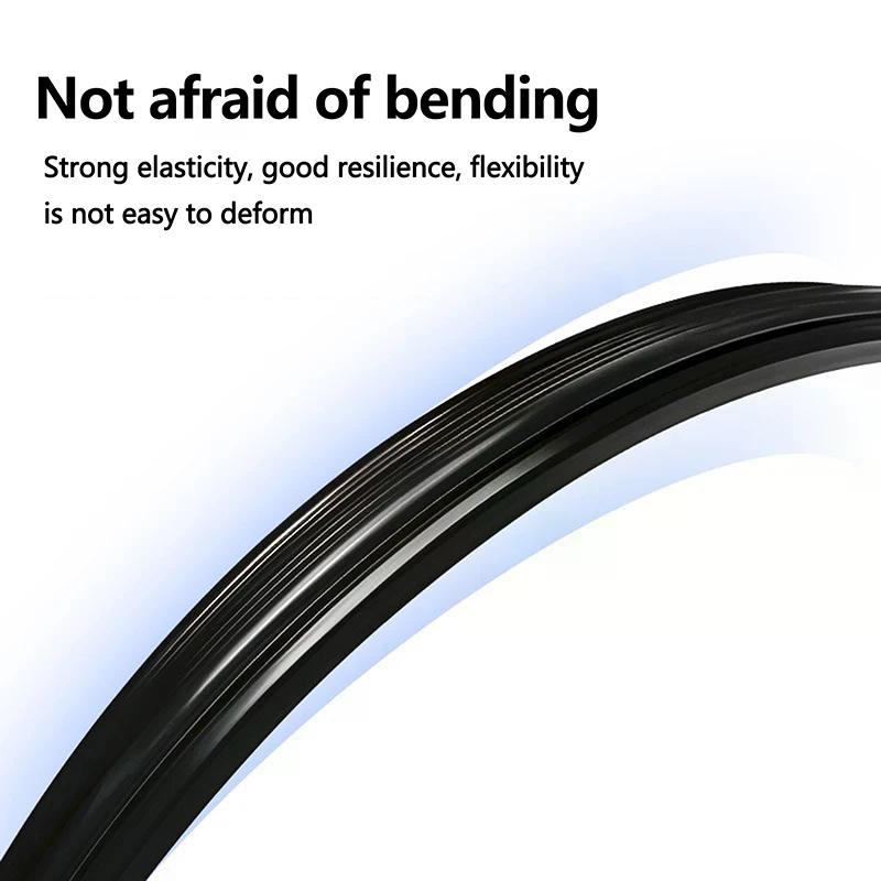 2Pcs Universal Car Side Window Wiper Used To Remove Auto Water Mist Rubber Strip Windows Cleaning Tools Wiper Blade Wiperstrip