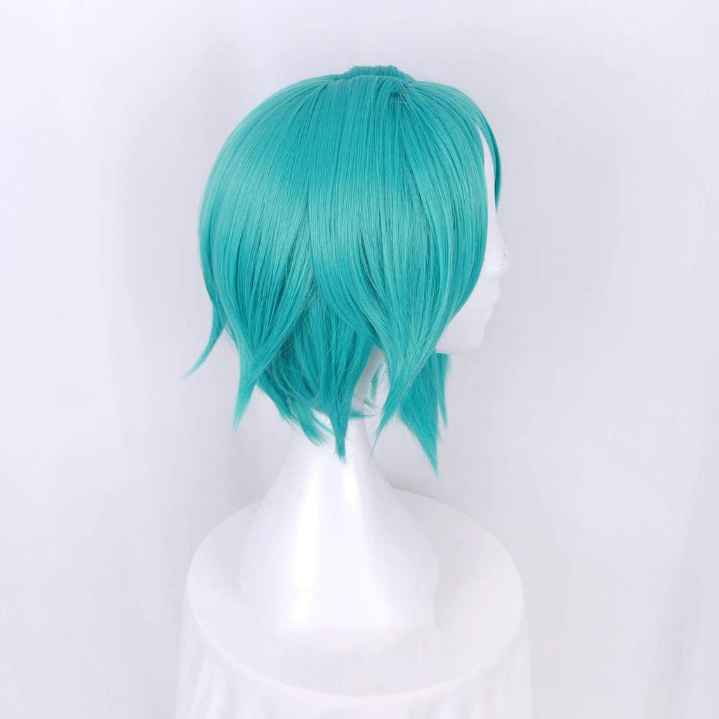 Phosphophyllite Cosplay for and Includes Net and Comb Heat-Resistant Wig, Green, Halloween, Events, Costumes,