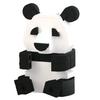 BIKKU Have fun building with big blocks! The zoo's favorite creature: the giant panda