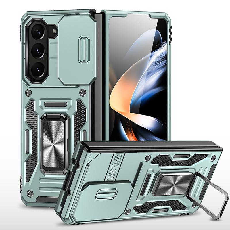 Custodia per Telefono Antiurto per Samsung Galaxy Z Fold 7 6 5 Con Copertura Fotocamera