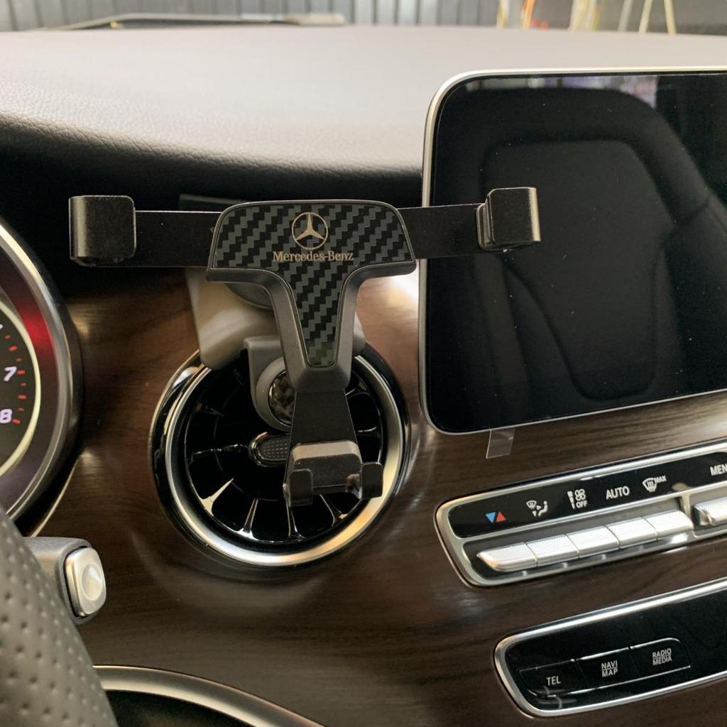 Benz V260 Car Air Vent Phone Mount with 17mm Ball Head for Navigation
