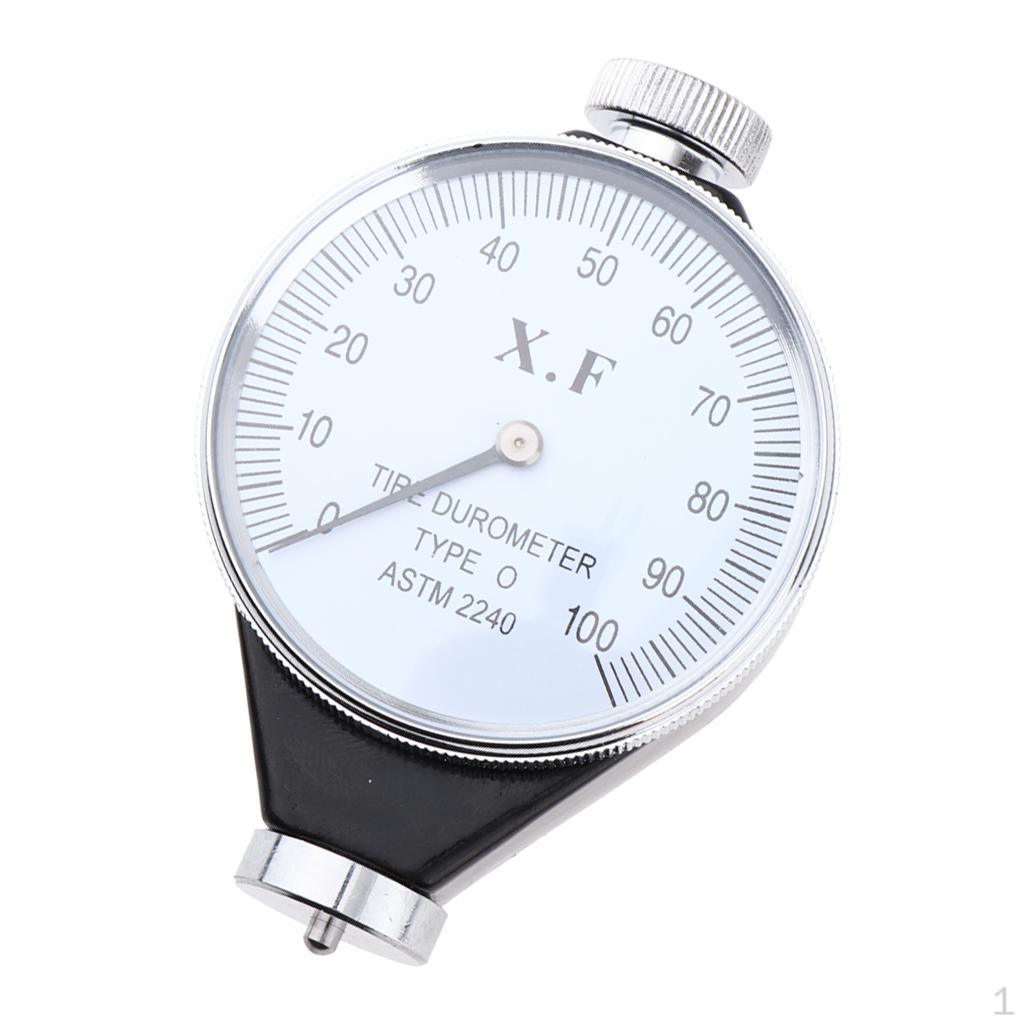 /C/D Hardness Durometer, Accurate And Easy to Use, 0-100HA / 0-100HO 0-100HD