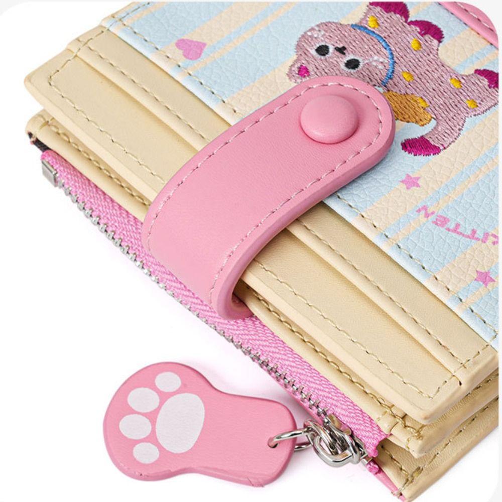 Purse Card Bag Korean Style PU Leather Card Holder Retro Coin Pouch  Men