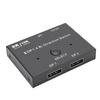 DisplayPort 16K 1.4 Umschalter 2 Ein 1 Aus Bi-Direktional 4K 240Hz 8K 120Hz Splitter Konverter für Mehrere Quellen und
