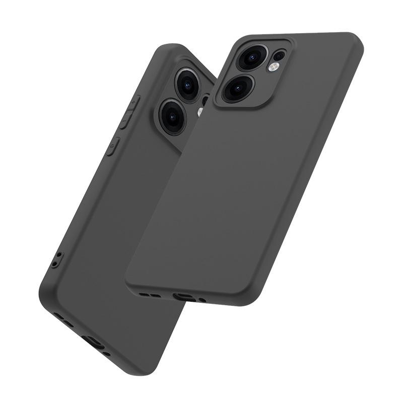 Applicable to OPPO Realme C71 black matte mobile phone case Realme C83 anti-fingerprint TPU leather case material case