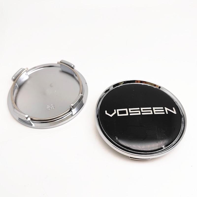4pcs 63mm Vossen Wheel Center Caps Hub Rims Cover Car Styling Dust Cover Badge Emblem 57mm