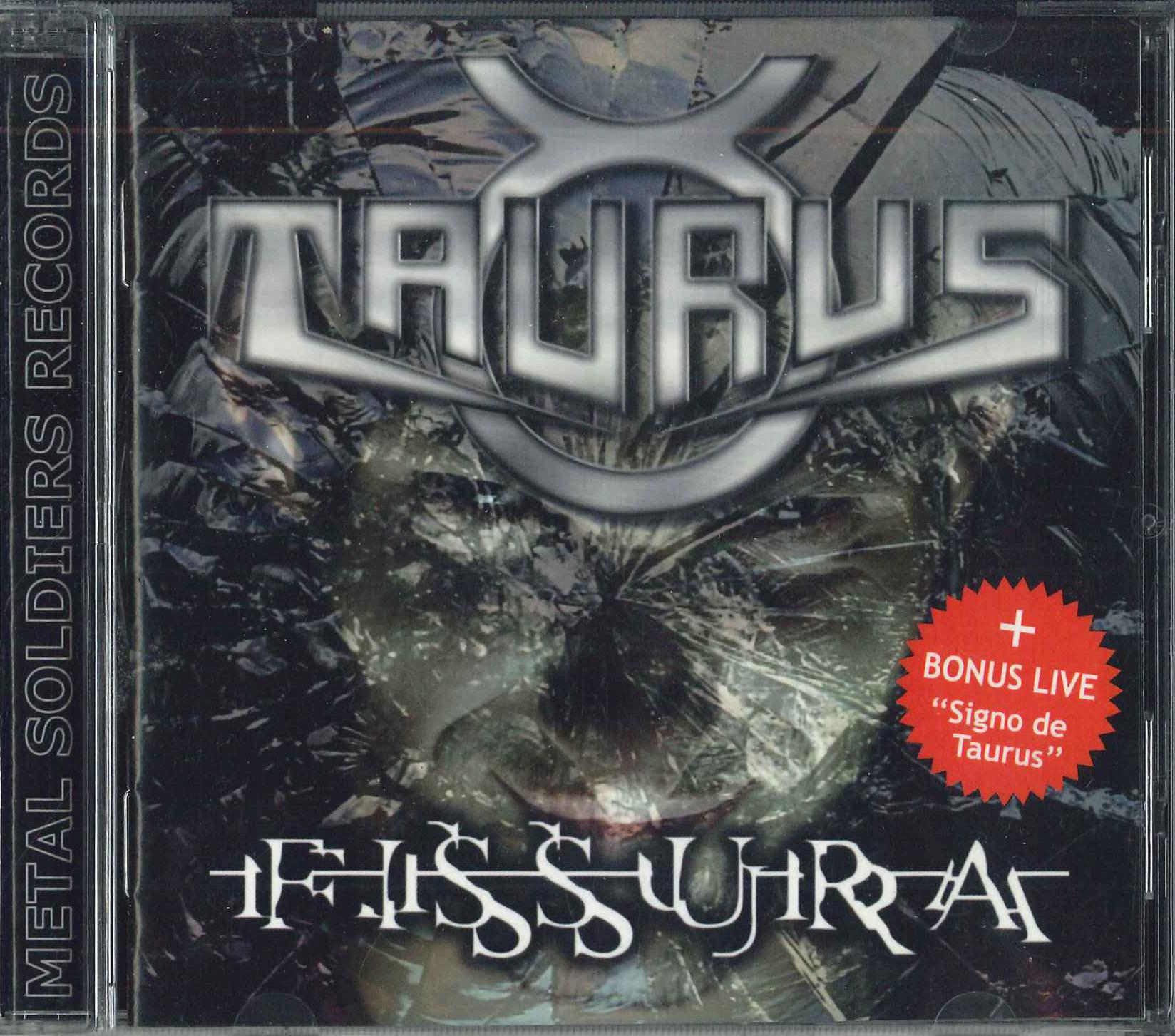 

CD TAURUS Fissura 6716343 METAL SOLDIERS 2010 Portugal Rock Used