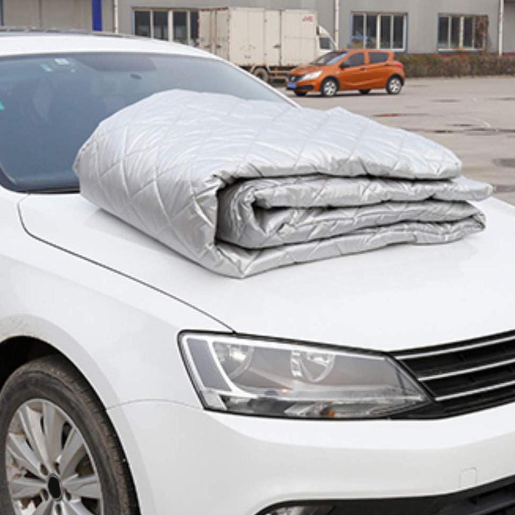 Car Front Windshield Snow Cover Winter Thickened Snow Cover Sunshade Auto Exterior Accessories
