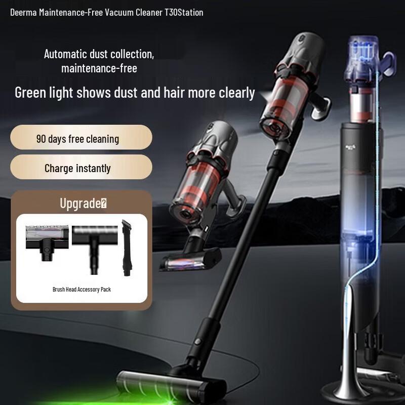 

Deerma T30station Cordless Self-Emptying Vacuum Cleaner