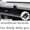 Car Phone Holder For Geely X7 Sport Atlas pro 2018  2022 Car Styling Bracket GPS Stand Rotatable Support Mobile