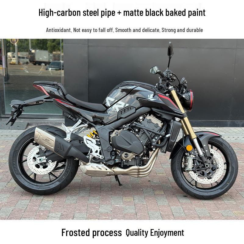 600RS Aluminum Alloy Spring Head Bumper with Carbon Steel Guard for Racing Bar Modification