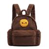 Autumn Winter 2024 New Furry Bag for Women Large Capacity Student Cute Plush Commuting Outdoor Versatile Small Backpack
