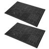 2Pcs Cutting Mat A3 Black Model Cut Pad Paper Rubber Stamp Engraving Scale Board