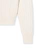 Nodeuyuumeon Witty Cable Round Knit [Cream]