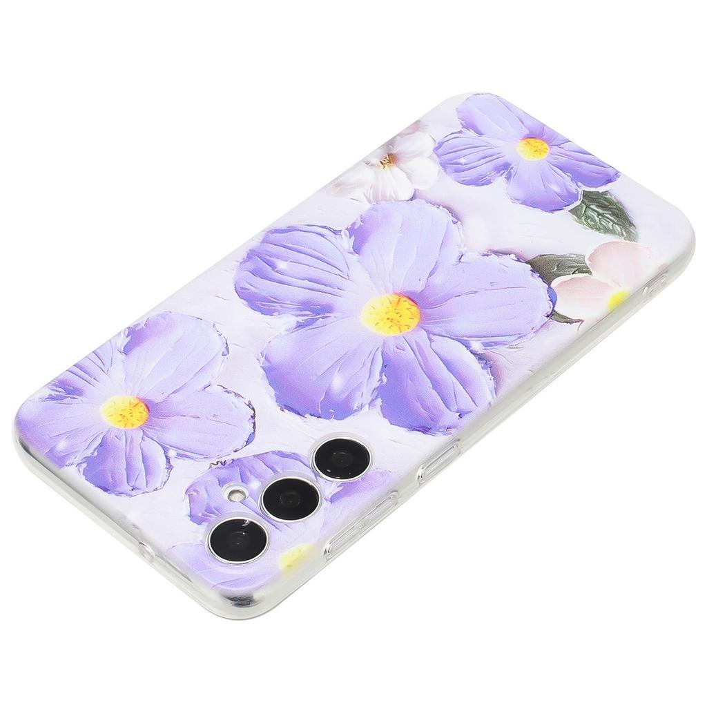 For Samsung Galaxy A34 5G Case Pattern Printing Shockproof Soft TPU Phone Cover