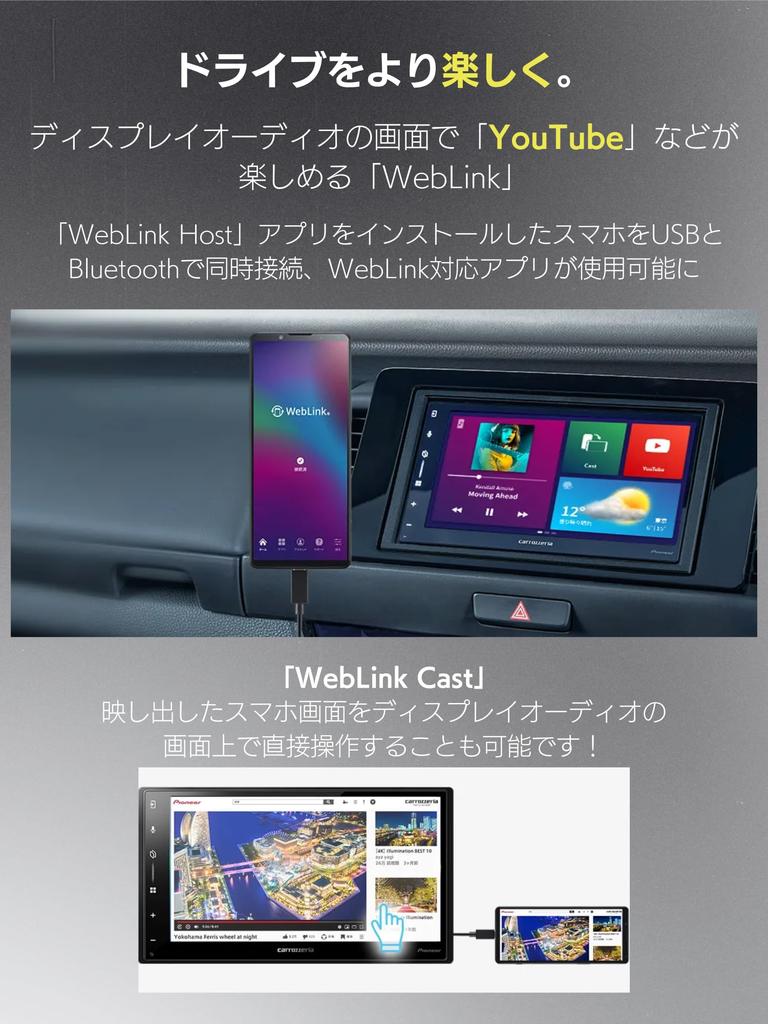 Pioneer Display Audio DMH-SZ500 6.8-inch 2D Wireless with Apple CarPlay, Android Auto, and Bluetooth, Carrozzeria