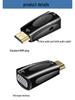 High-Definition HDMI To VGA Audio Converter 1080P for Computer and Projector