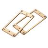 2Pcs Pickup Mounting Ring Set Pickup Cover Frame Replacement for Electric Guitar