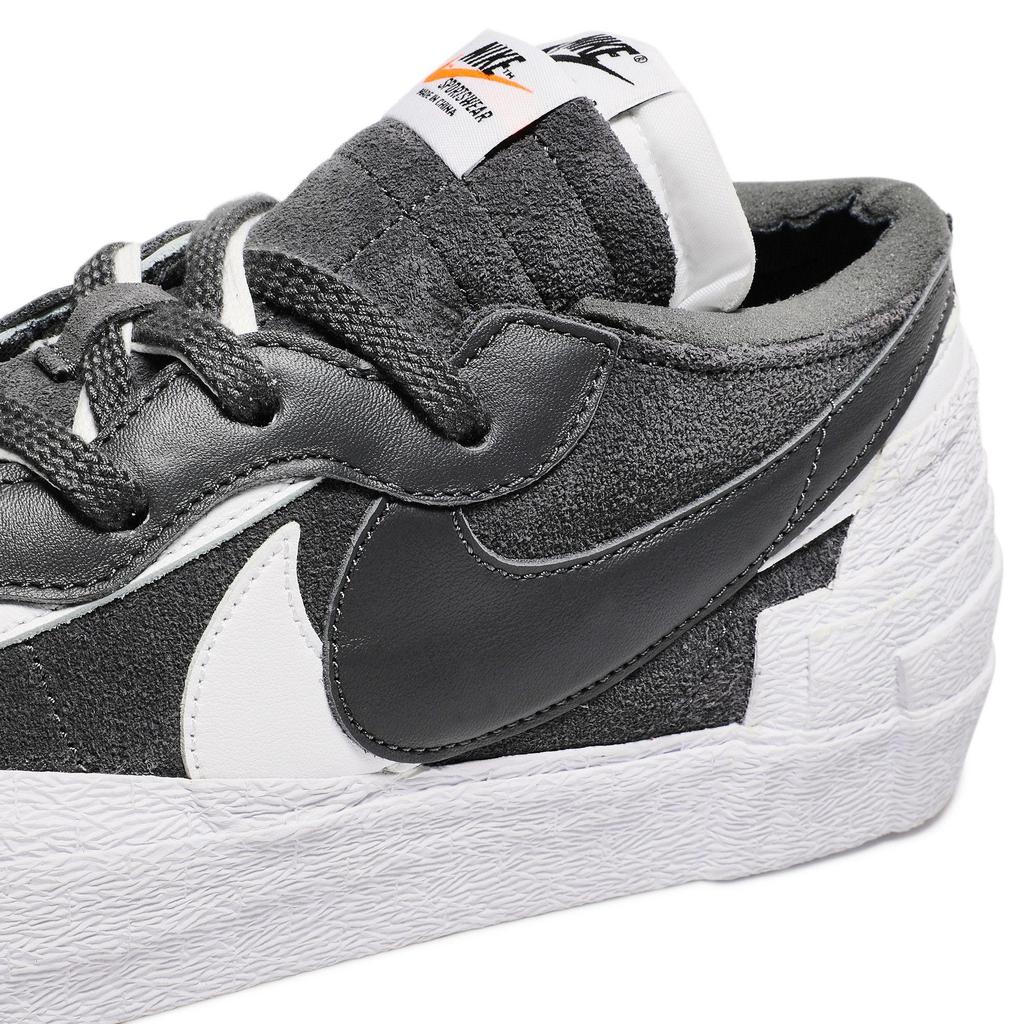 Nike Blazer Low 'Iron Grey' (Unisex) Iron Grey / White / White Skateboard Shoes DD1877 002