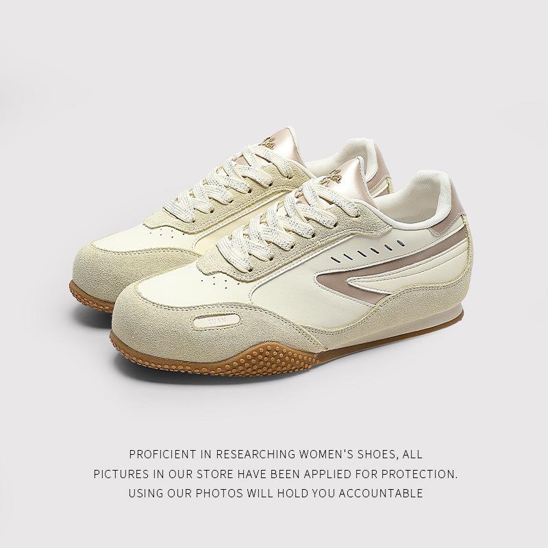 Height Increase Within 3 Cm New Women'S Lightweight And Versatile Students' Daily Retro Casual Moral Training Shoes