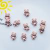 30 Pcs New Lovely Mini Kawaii Cartoon Little Grizzly Bear Resin Scrapbook Diy Jewellery Hairpin Accessories Decorate Craft A99