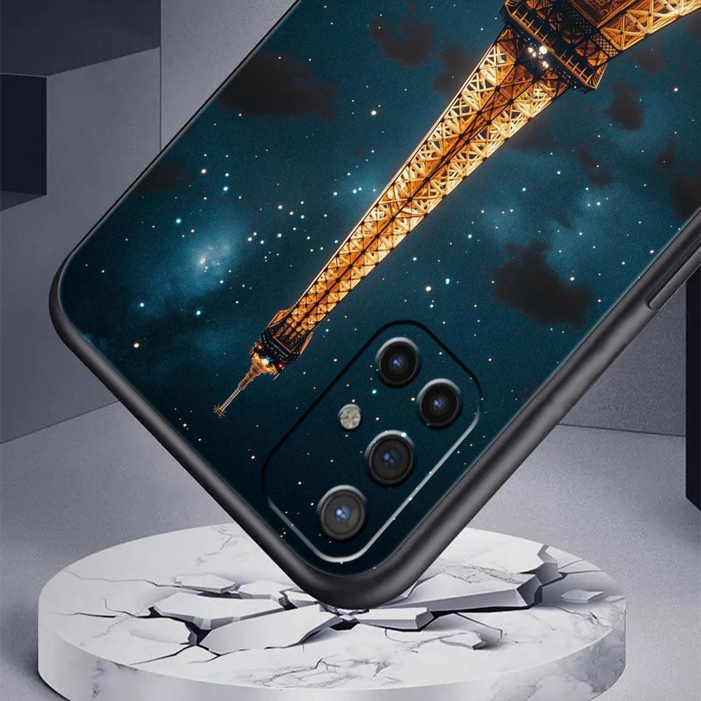 Phone Case For OnePlus 15 13 12 11 10 9 8 7T Pro 13T 13R 12R 10R 9RT 8T Nord 2T CE 2 3 5G Lite Cover Red Umbrella Eiffel Tower