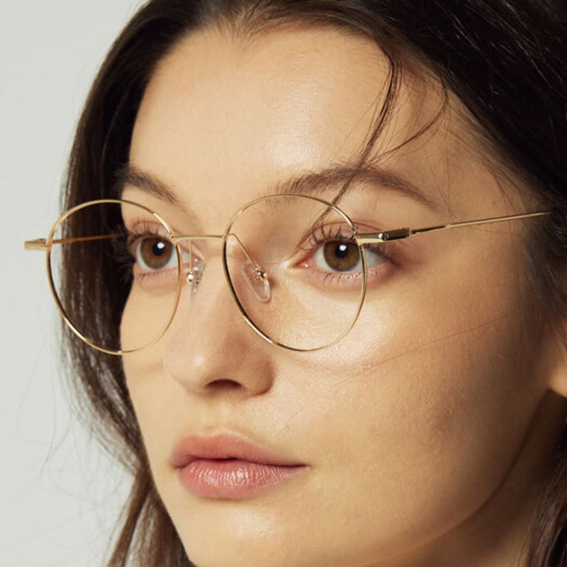 RECLOW RECLOW E560 GOLD GLASS Glasses