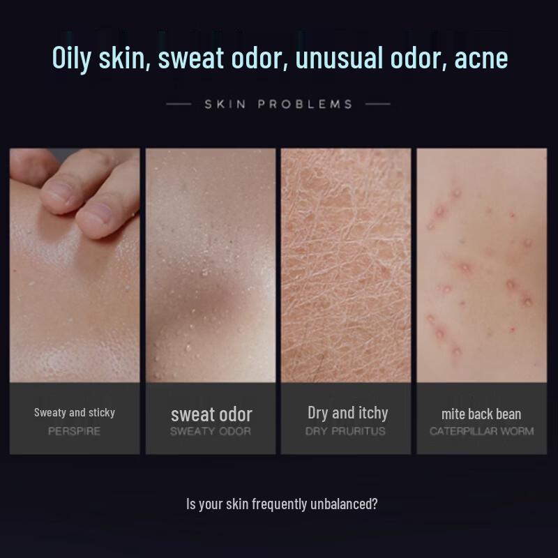 SEEDONVEUR Men's Cologne Scent Refreshing Shower Gel