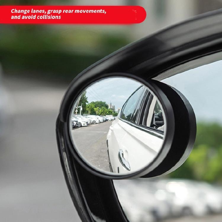 Blind Spots Glass Frameless Auxiliary Rearview Glass Auto Motorcycle Universally Wide Angle Rainproof Glass