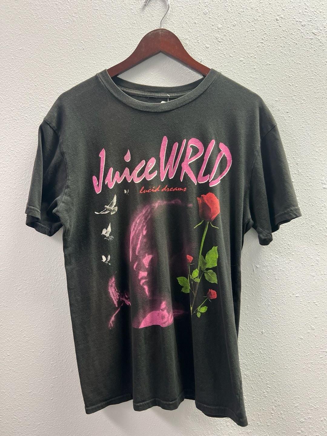 Juice WRLD Lucid Dreams Rap music Graphic T-Shirt Size Large 0040 Unisex T-Shirt S