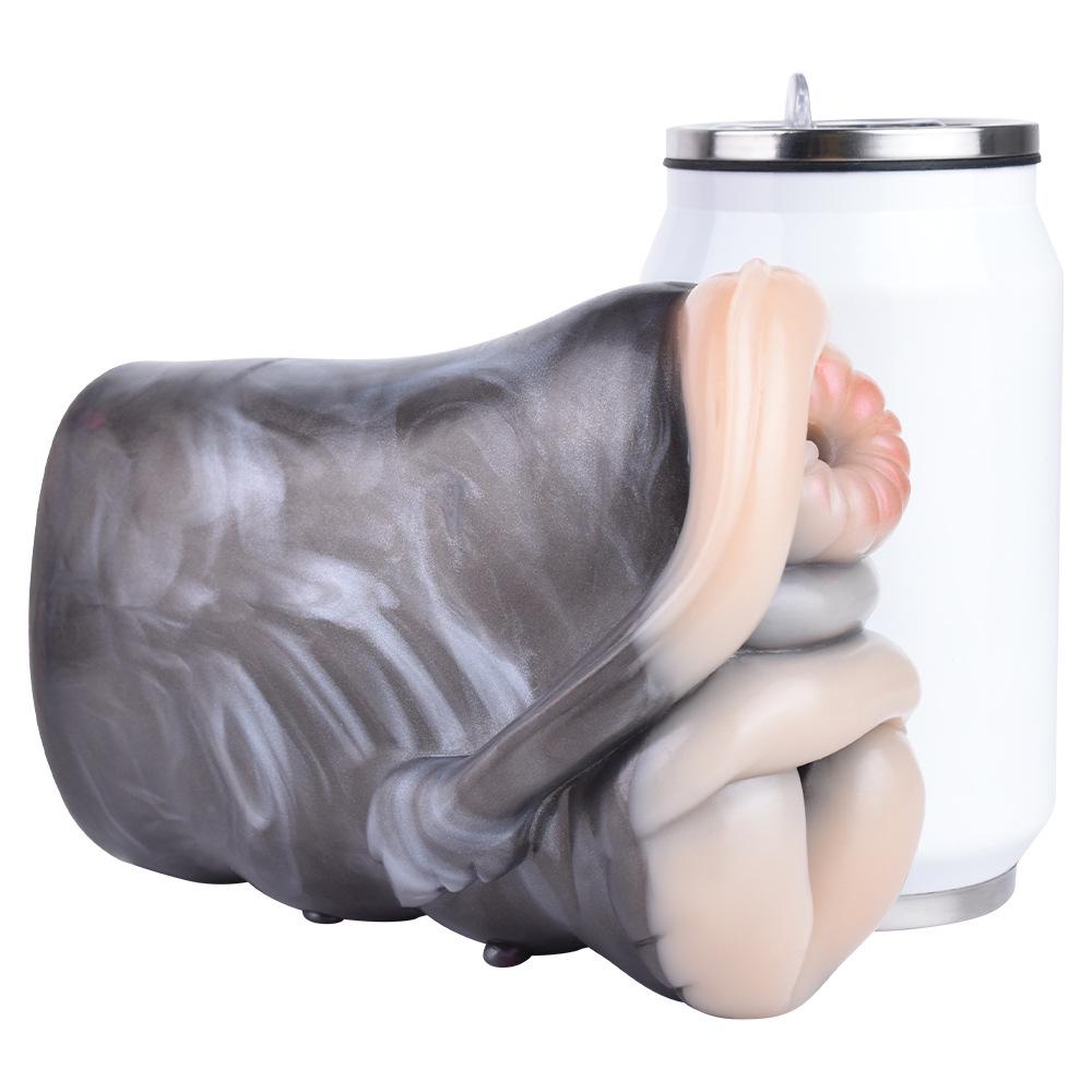 GEEBA6189-6195 Mythical Beast Male Masturbator: Animal-Shaped Soft Silicone Cup