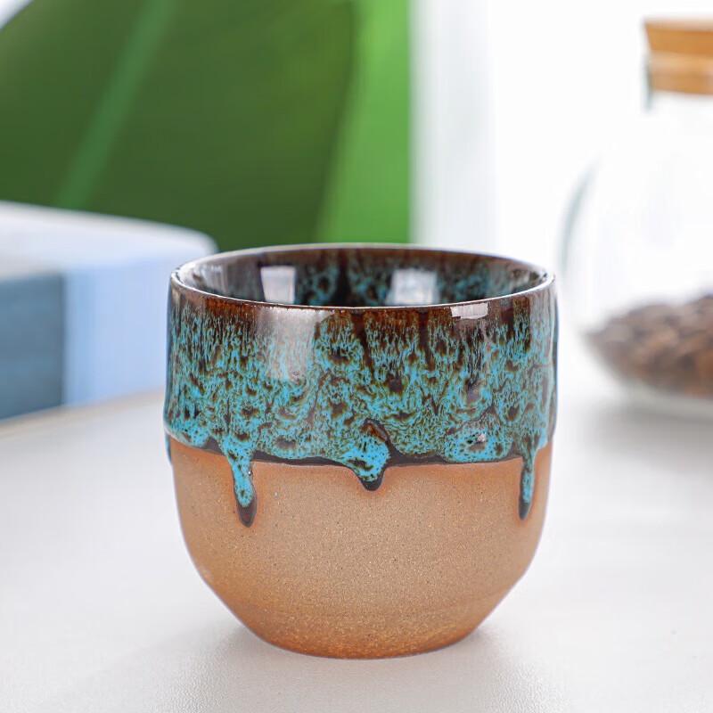 Shangkai Retro Flow Glaze Ceramic Coffee Master Cup