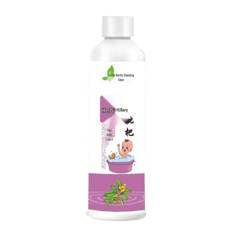 Qicao Liqing Kids Soothing Herbal Bath Liquid