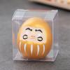 Japanese Ceramic Daruma Doll Crafts Inspired Wealth Prosperity Decor Lucky Charm Fortune Ornament Landscape Home Desk Decor