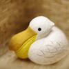 Pelican Wood Carving Bird Pure Handmade Solid Wood Desk Ornaments Home Wood Decoration Wood Sculpture Things For Room Decoration