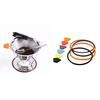 Edelstahl-Kegel-Kaffeefilter-Tropfer, doppellagiges Mesh-Kaffeekegelfilter, Kaffeezubehör